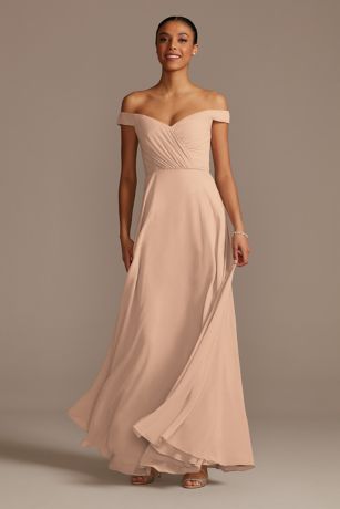 Picture of Off the Shoulder Full Skirt Dress