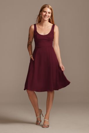 David s Bridal Short Bridesmaid Dresses