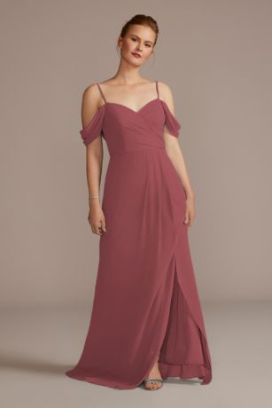 chiffon dress davids bridal