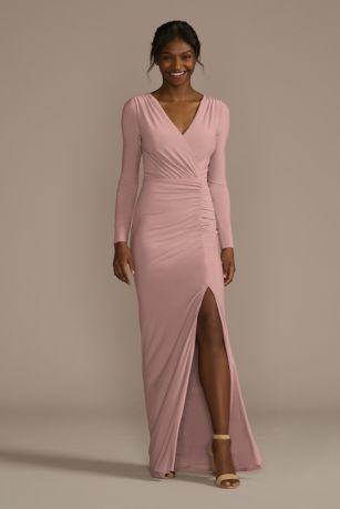 Jersey Knit Bridesmaid Dresses