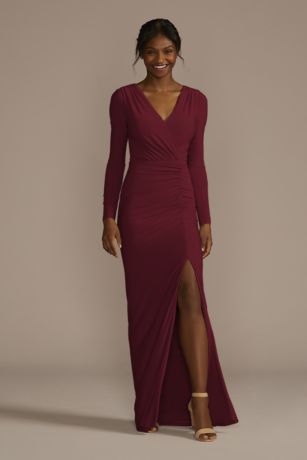 Jersey Knit Bridesmaid Dresses