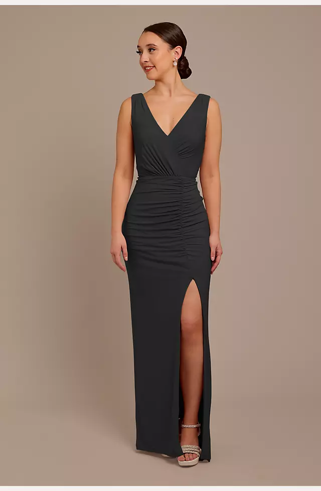 Jersey Tank Ruched Dress Image