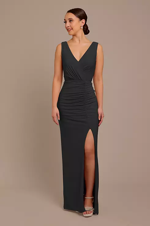 Jersey Tank Ruched Dress Image 1