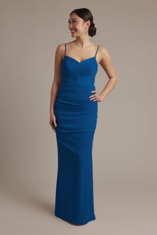 sapphire bridesmaid dresses