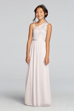white junior bride dresses