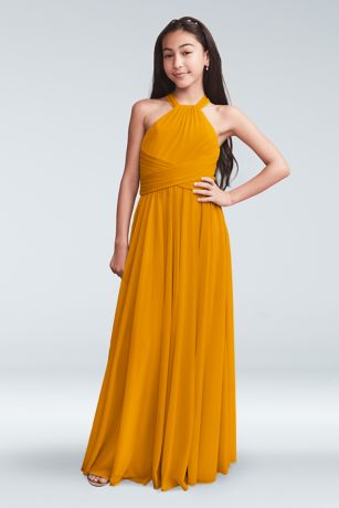 Yellow Junior Bridesmaid Dresses