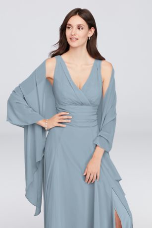 david's bridal shawl