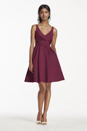 Short Bridesmaid Dresses in Various Styles | David's Bridal