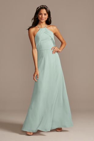 aqua beach bridesmaid dresses