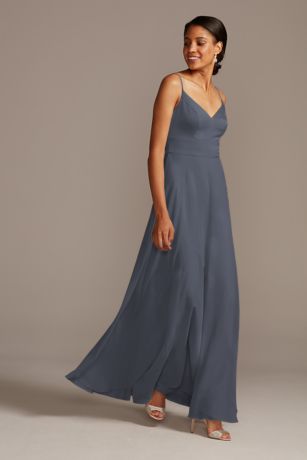 Pewter Bridesmaid Dresses David s Bridal