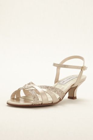 Touch Ups Blue;Grey;Ivory Heeled Sandals (Jane Sandal by Touch Ups)