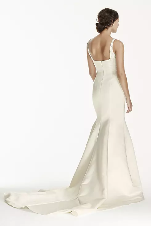 As-Is Mermaid Wedding Dress with Square Neck Image 2
