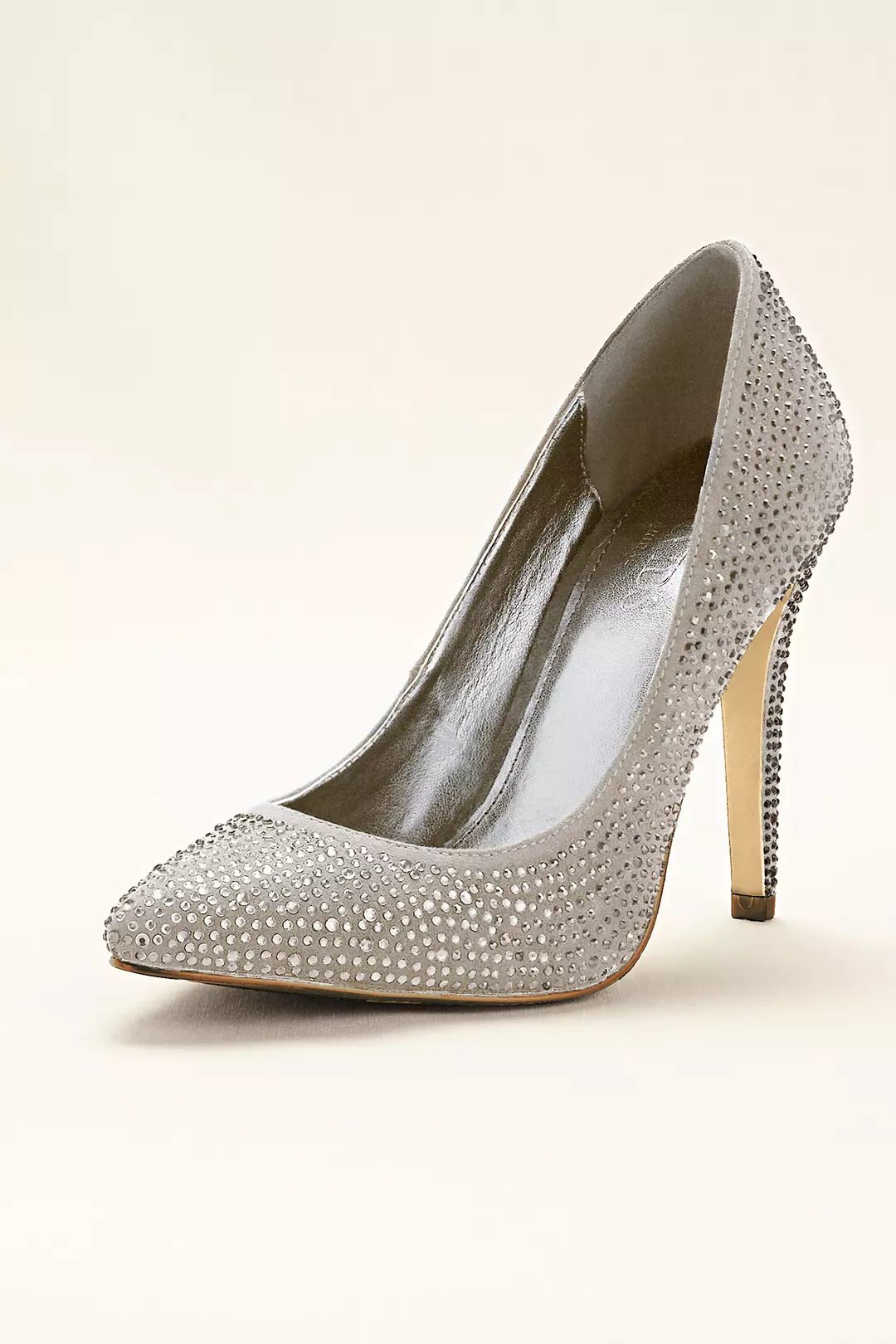 Pointed Toe Pump with Crystals Image