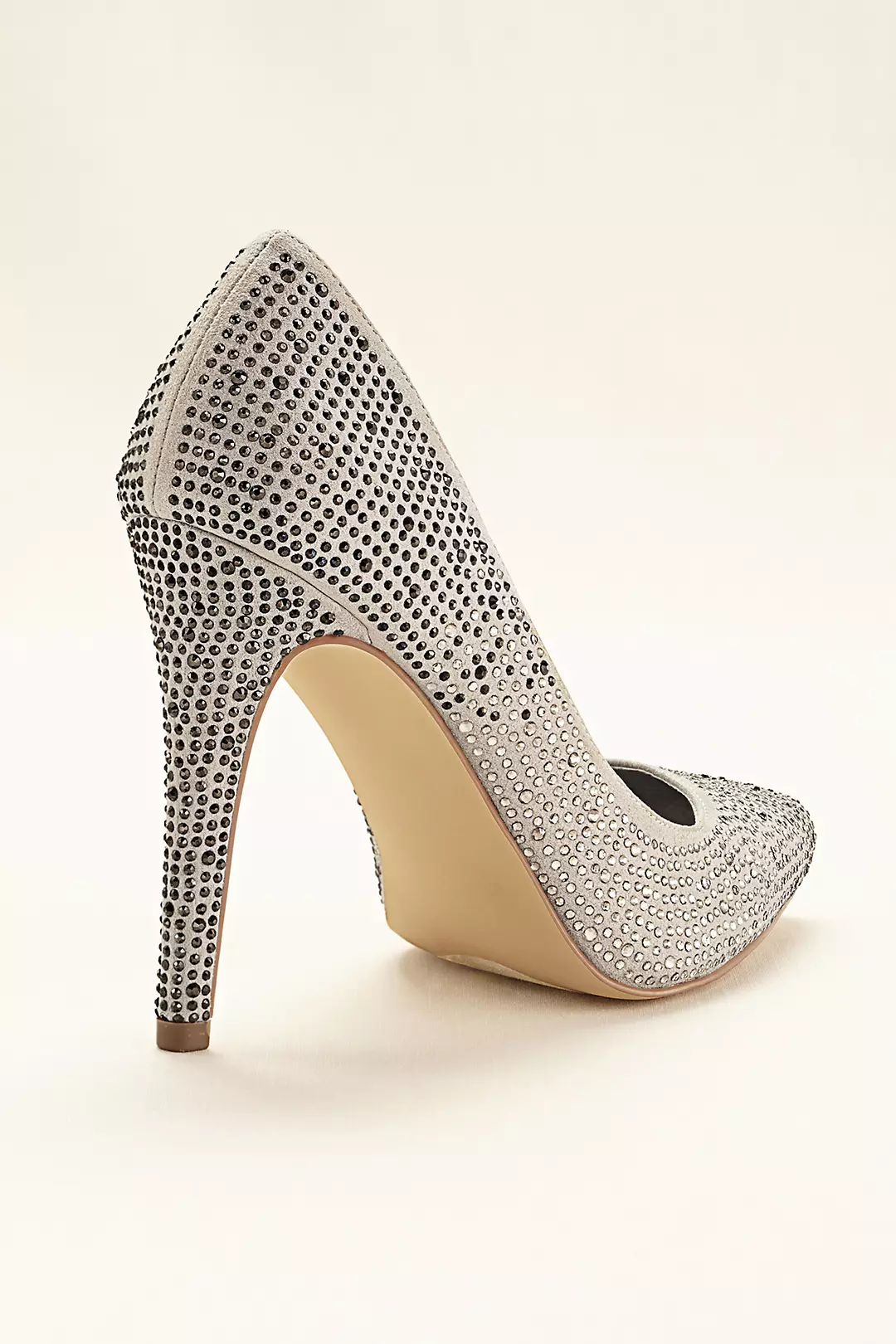 Pointed Toe Pump with Crystals Image 2