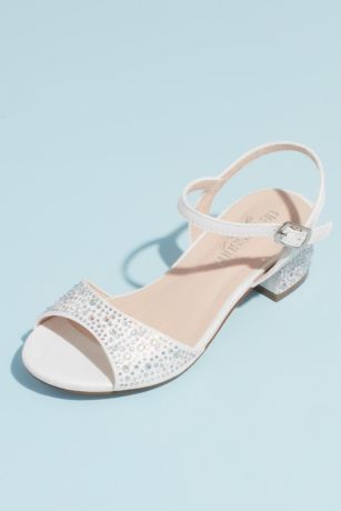 girls ivory sandals