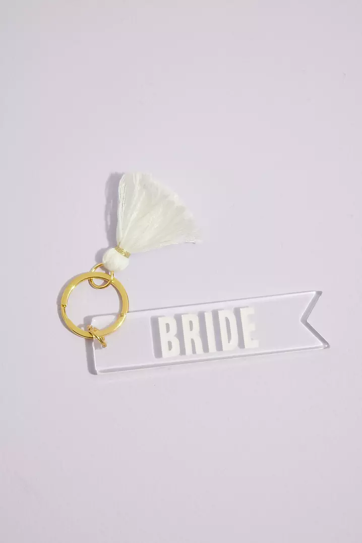 Acrylic Bride Keychain Acrylic Bride Keychain