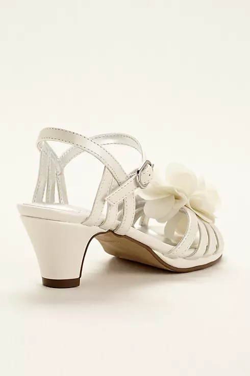 Touch of Nina Flower Girl Sandal with Flowers Image 2