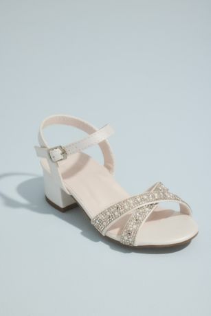 Flower Girl Shoes & Girls' Dress Sandals | David's Bridal