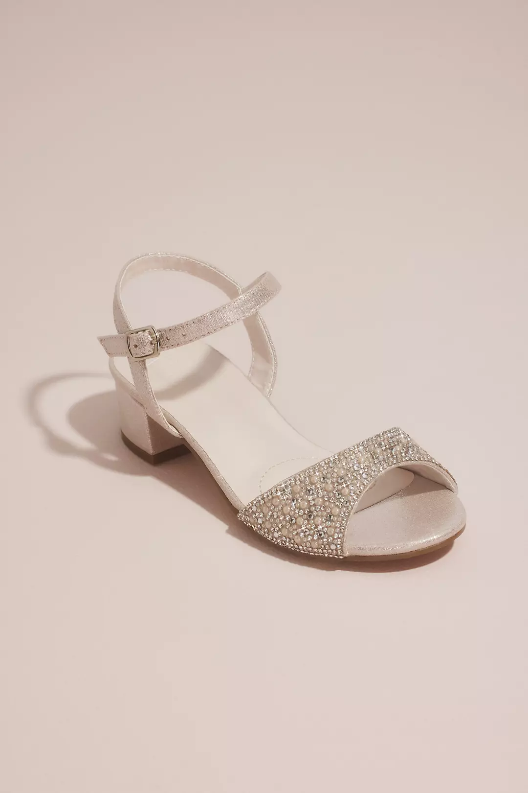 Women's Summer Fashion Sandals Pearls Rhinestones Open Toe Slides Sandals  Yoga Mat Comfort Platform Slippers Shoes