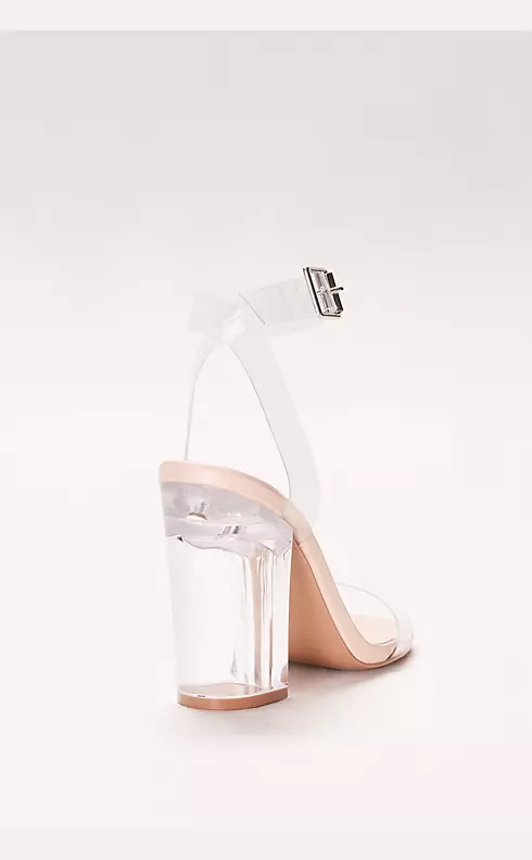 Strappy Lucite Heels Image 2