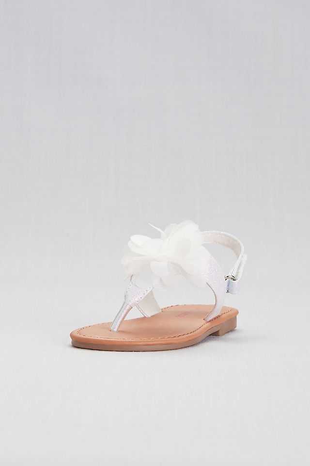 Toddlers Flower Petal Thong Sandals Image 1