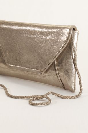 La Regale Shimmer Envelope Clutch | David's Bridal