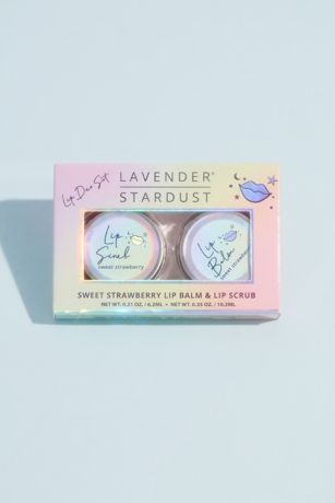 Lavender Stardust Lip Balm and Scrub Set