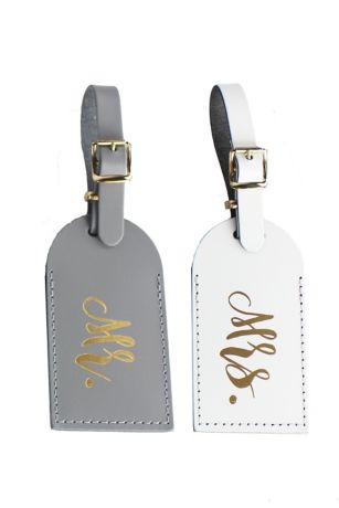 Mix and Match Mr and Mrs Luggage Tags