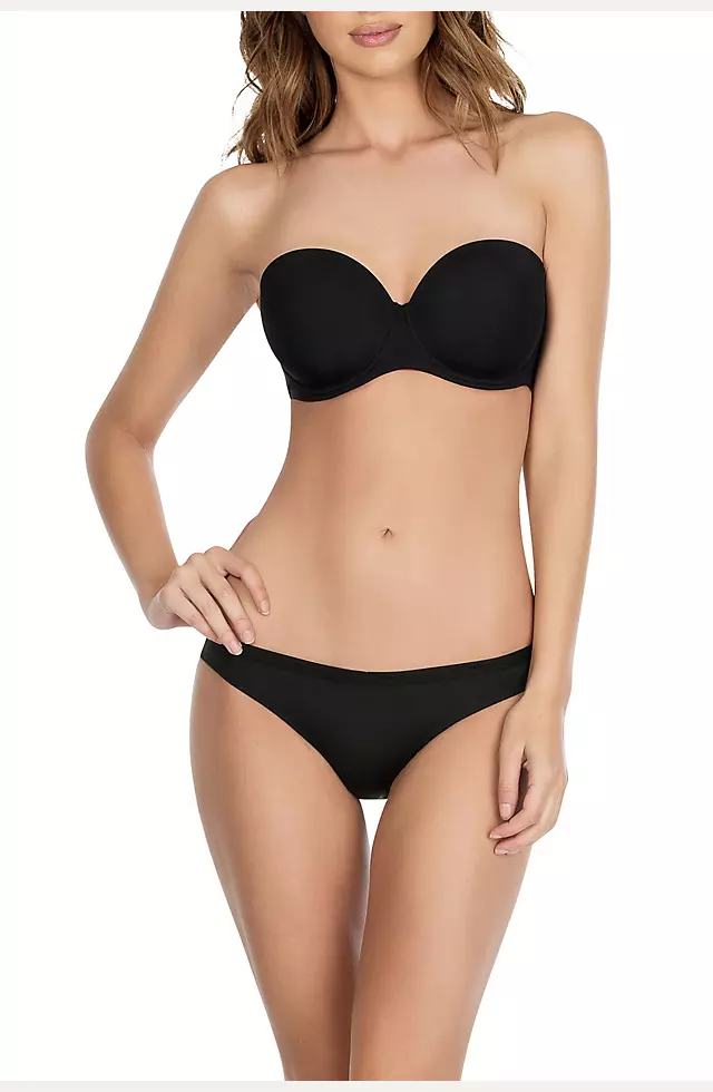 Parfait Lynn Strapless Push-Up Bra in Black FINAL SALE NORMALLY $45 -  Busted Bra Shop