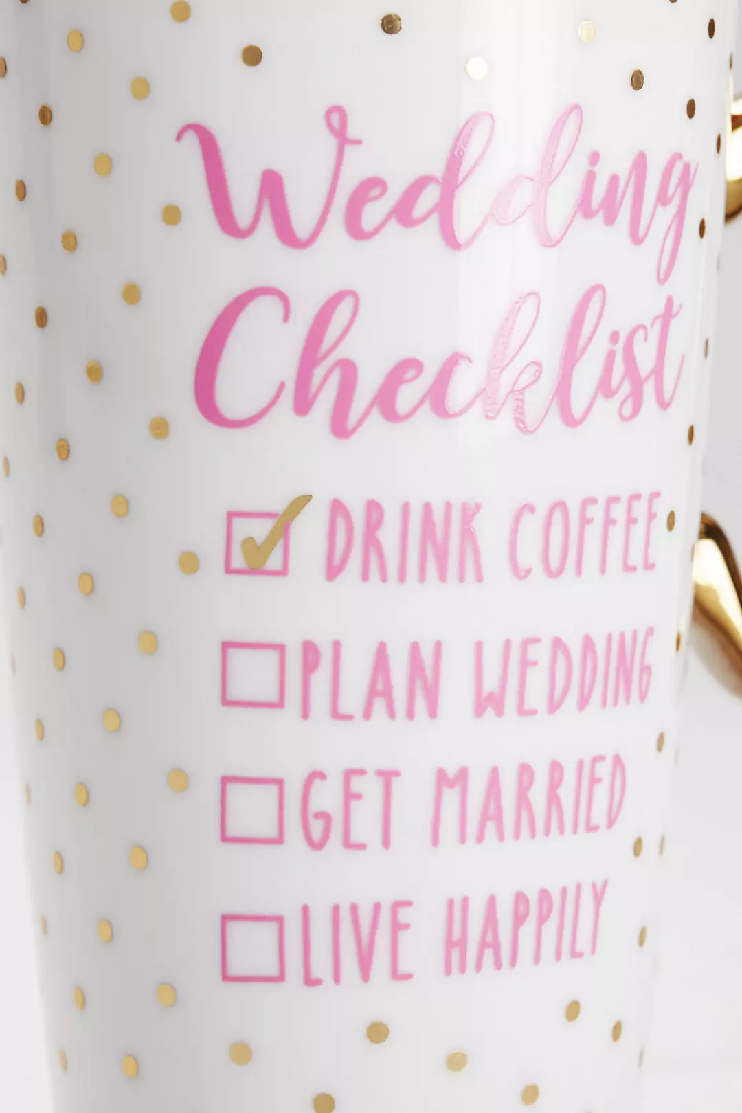 Wedding Checklist Coffee Mug Image 3