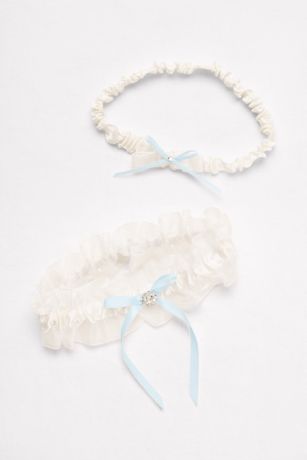 Bridal Garters Wedding Garter Sets In All Sizes David S Bridal