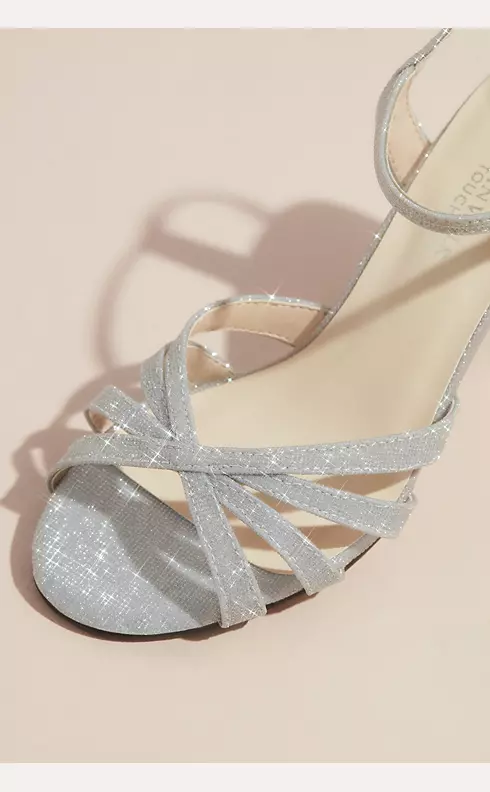 Maeve Glittery Block Heel Sandals Image 3
