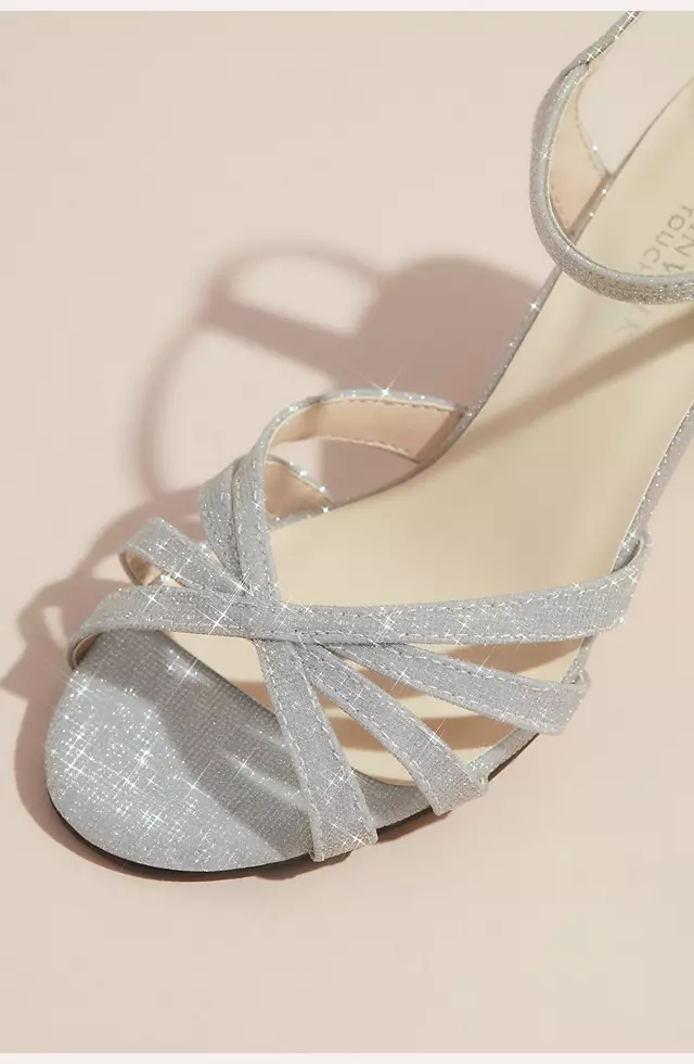 Maeve Glittery Block Heel Sandals Image 3