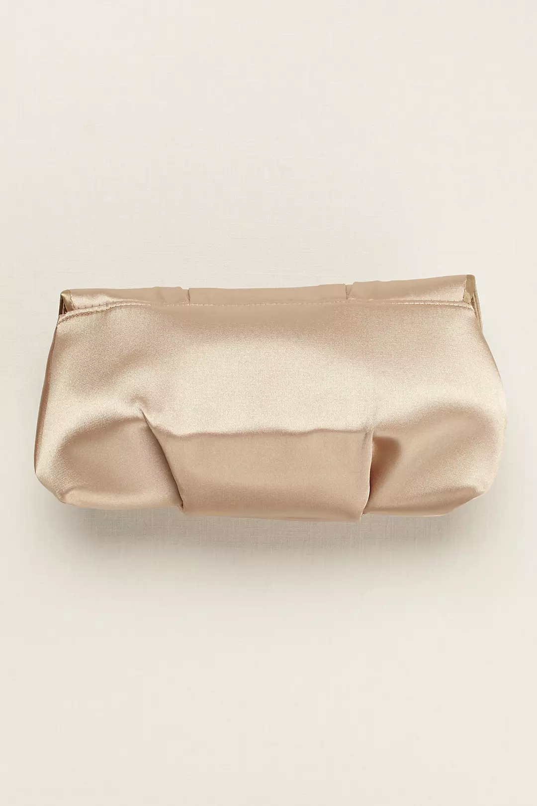 Satin Clutch with Butterfly Ornament by Menbur Image 2