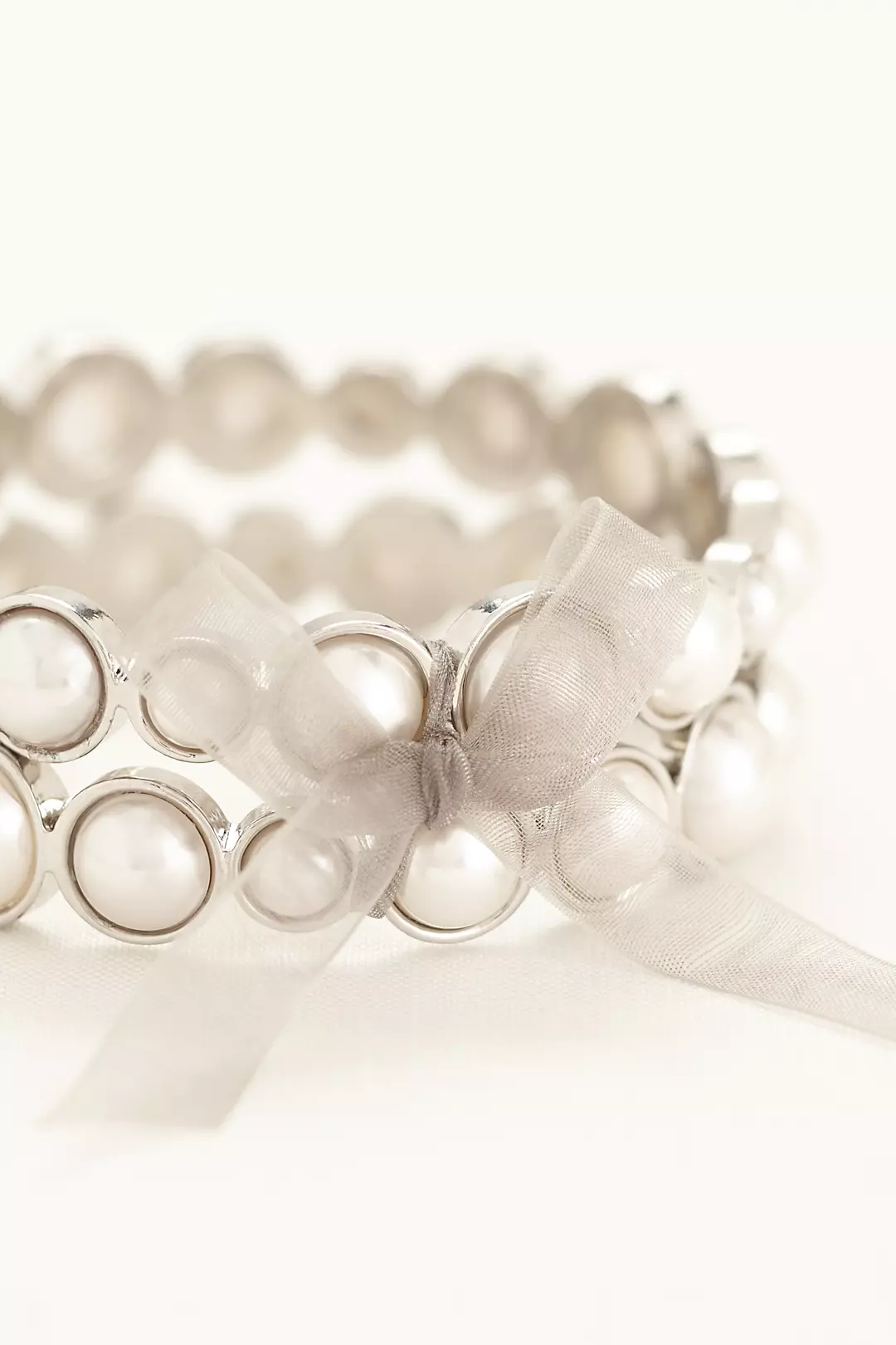 Set of 2 Pearl Bracelets Image
