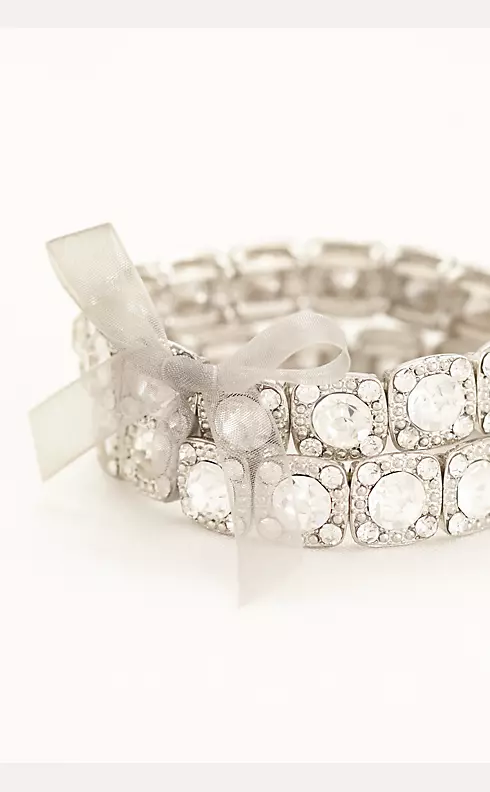 Set of 2 Crystal Bracelets Image 1