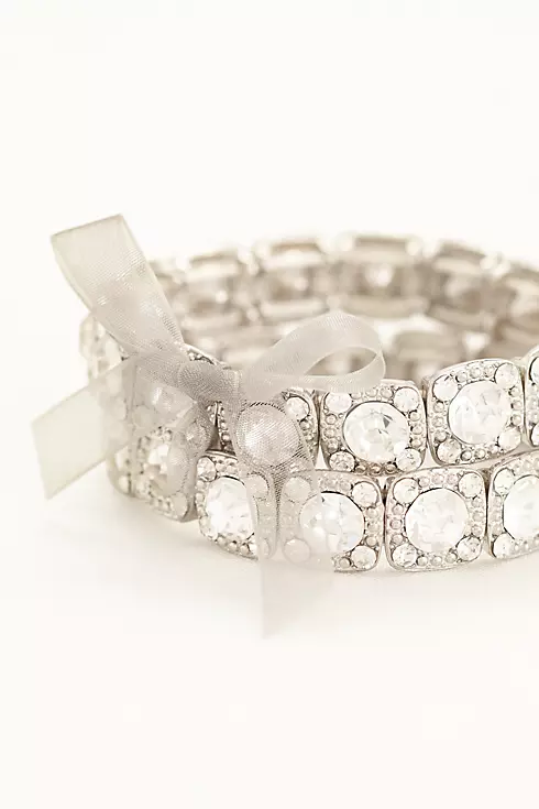 Set of 2 Crystal Bracelets Image 1