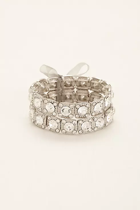 Set of 2 Crystal Bracelets Image 2