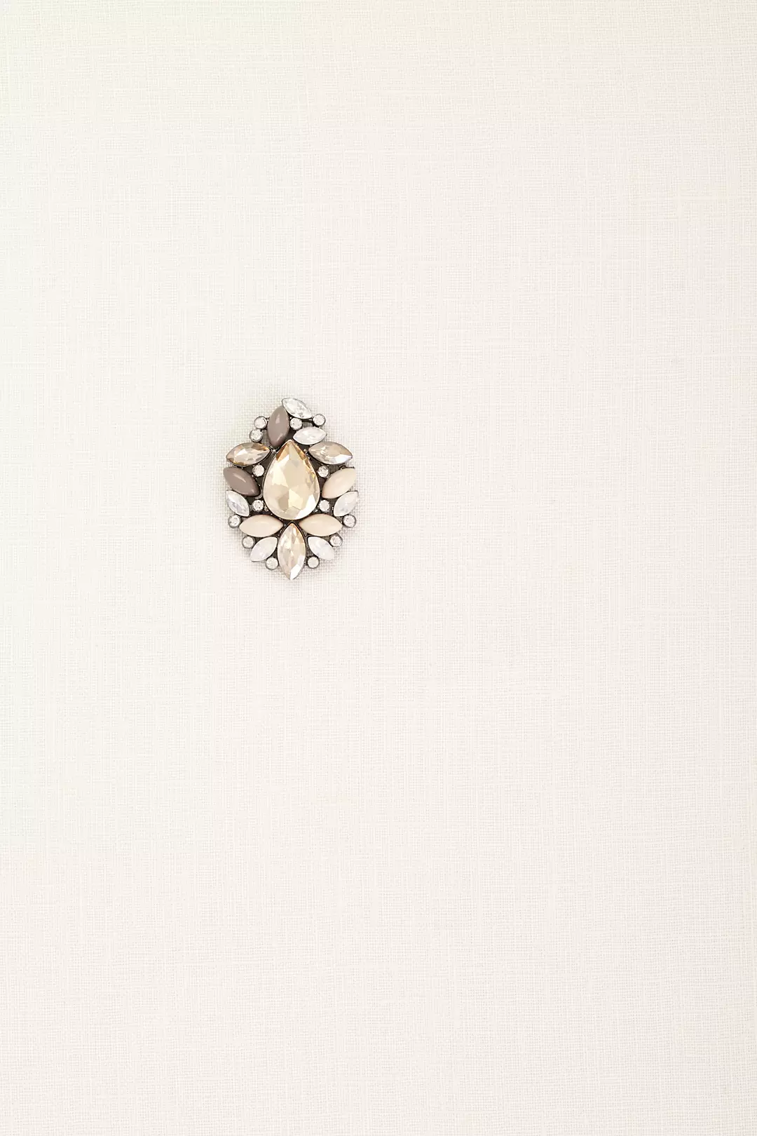 Faceted Gemstone Cluster Earrings Image 3
