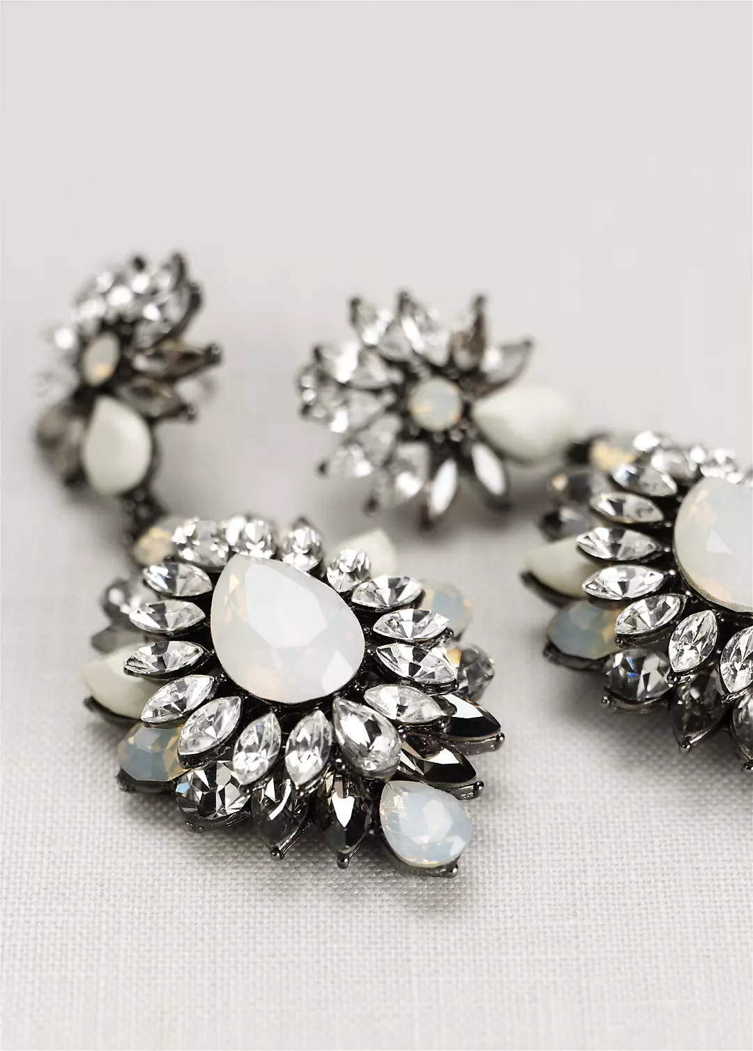 Opal Starburst Statement Earrings Image