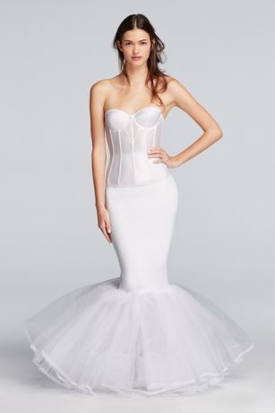 Mermaid slip 2025 for wedding dress