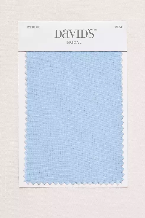 Ice Blue Fabric Swatch Image 1