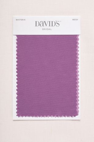 Wisteria Fabric Swatch in Mesh | David's Bridal