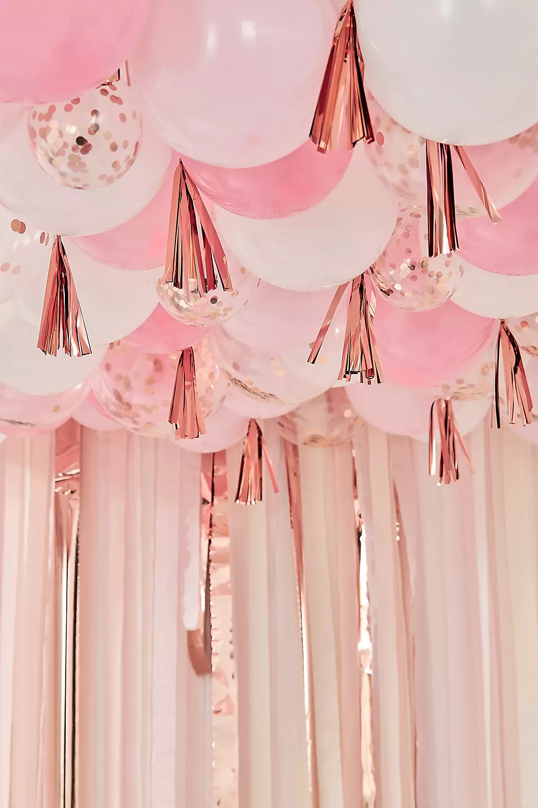 Confetti Balloon Ceiling Kit with Tassels