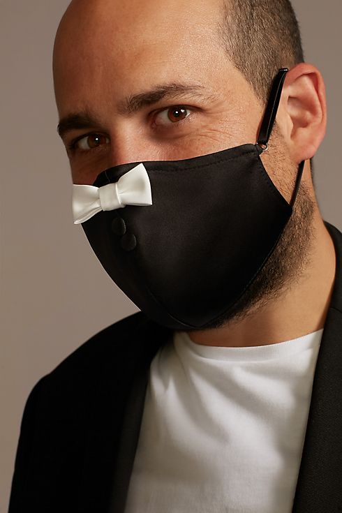 Bow Tie and Lace Fashion Face Mask Set Image 5
