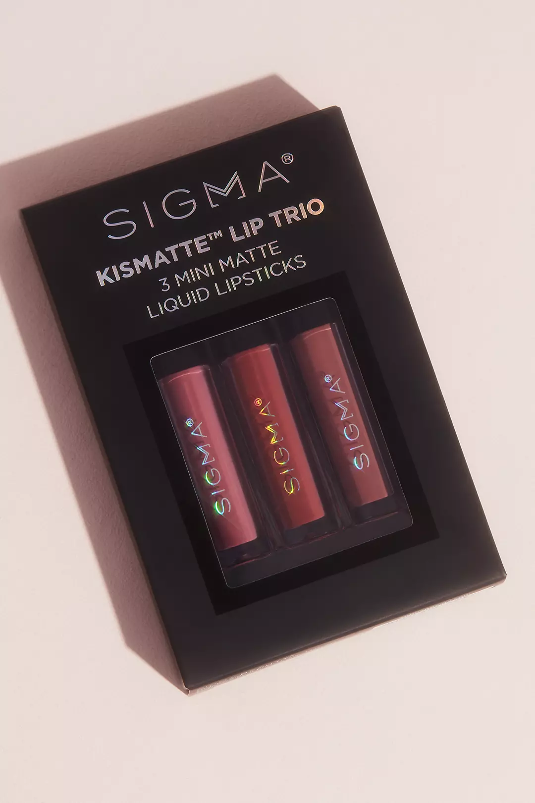 Sigma Beauty Satin Matte Mini Liquid Lipstick Trio Image 2