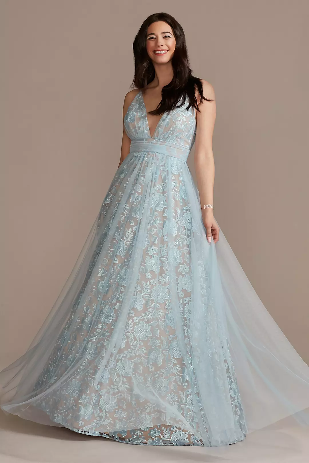 knee length dresses for ladies Layer Cake Lace Ruffle Dress – Trinity Clothing main image 0