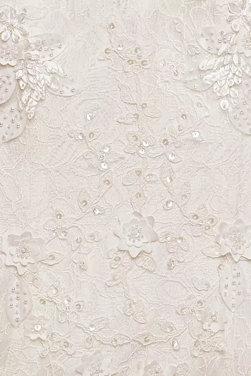 Melissa Sweet Cap Sleeve Lace Wedding Dress Image 5