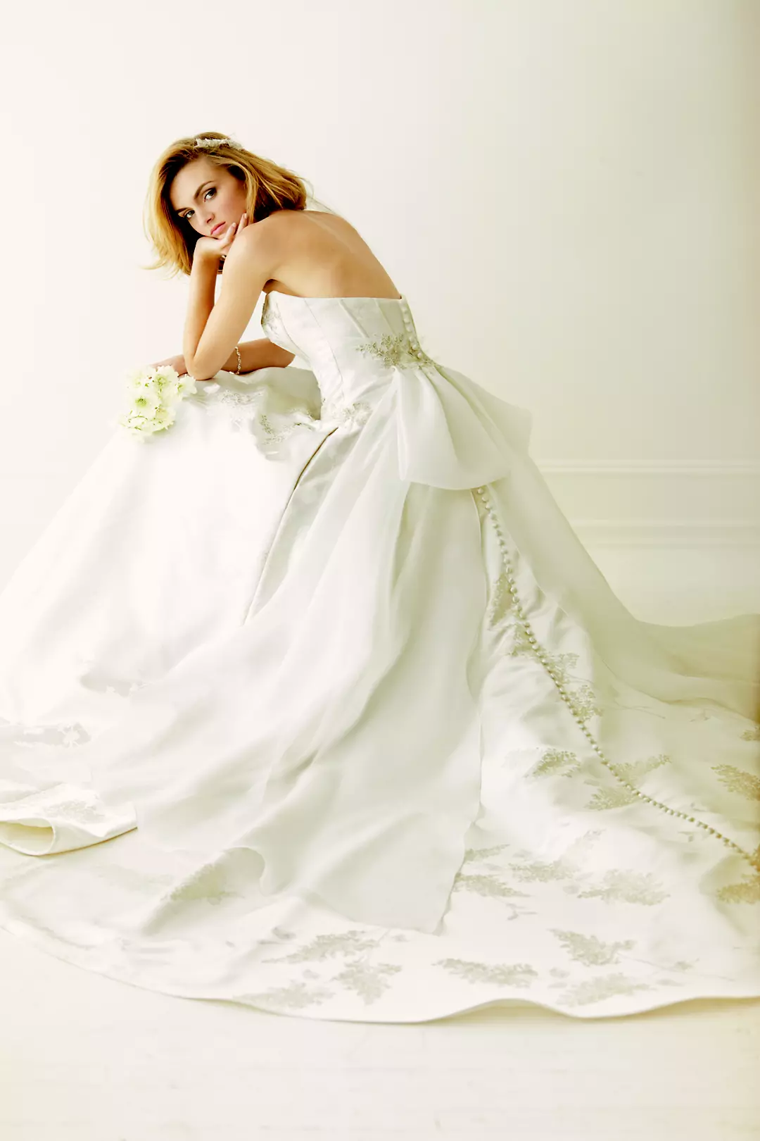Melissa Sweet Corset Wedding Dress with Pockets  Image