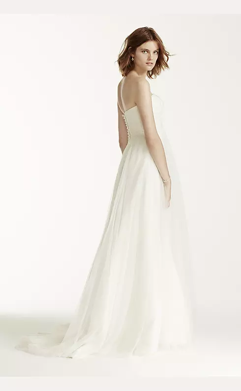 Melissa Sweet Wedding Dress with Banded Lace Image 3